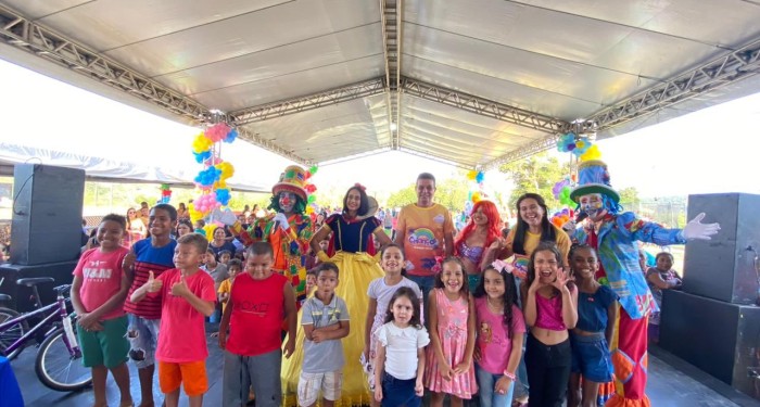 Pra brincar e ser feliz: prefeitura promove dia das crianças na zona rural