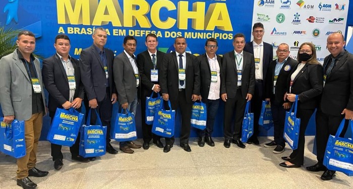 Prefeito participa da 23ª edição da Marcha a Brasília em Defesa dos Municípios