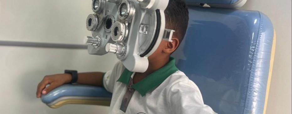Prefeitura promove novo mutirão de exames oftalmológicos para estudantes da rede municipal
