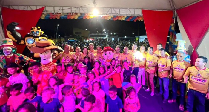 Prefeitura promove grandiosa festa em comemoração ao Dia das Crianças